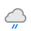 Stružec - Moderate rain